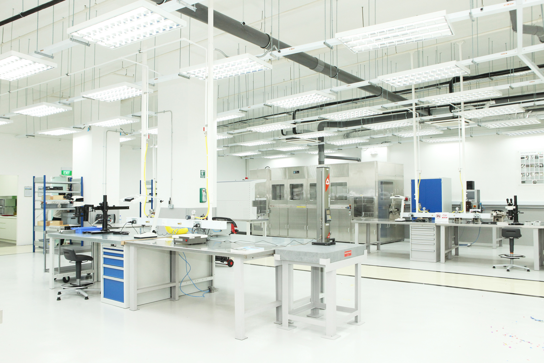 FAG航空航天新加坡公司的軸承測(cè)試、修復(fù)和再制造中心概覽圖。